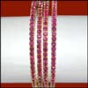 Pink Stone Bangles -908 (4 Bangles) - Click here to View more details about this Product